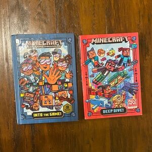 2 Minecraft Kids Illustrated Chapter Books